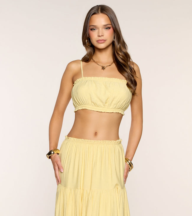 Weekend Breeze Crop Top