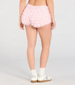 Chic Fairytale Tiered Lace Hot Shorts