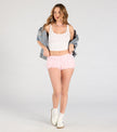 Chic Fairytale Tiered Lace Hot Shorts