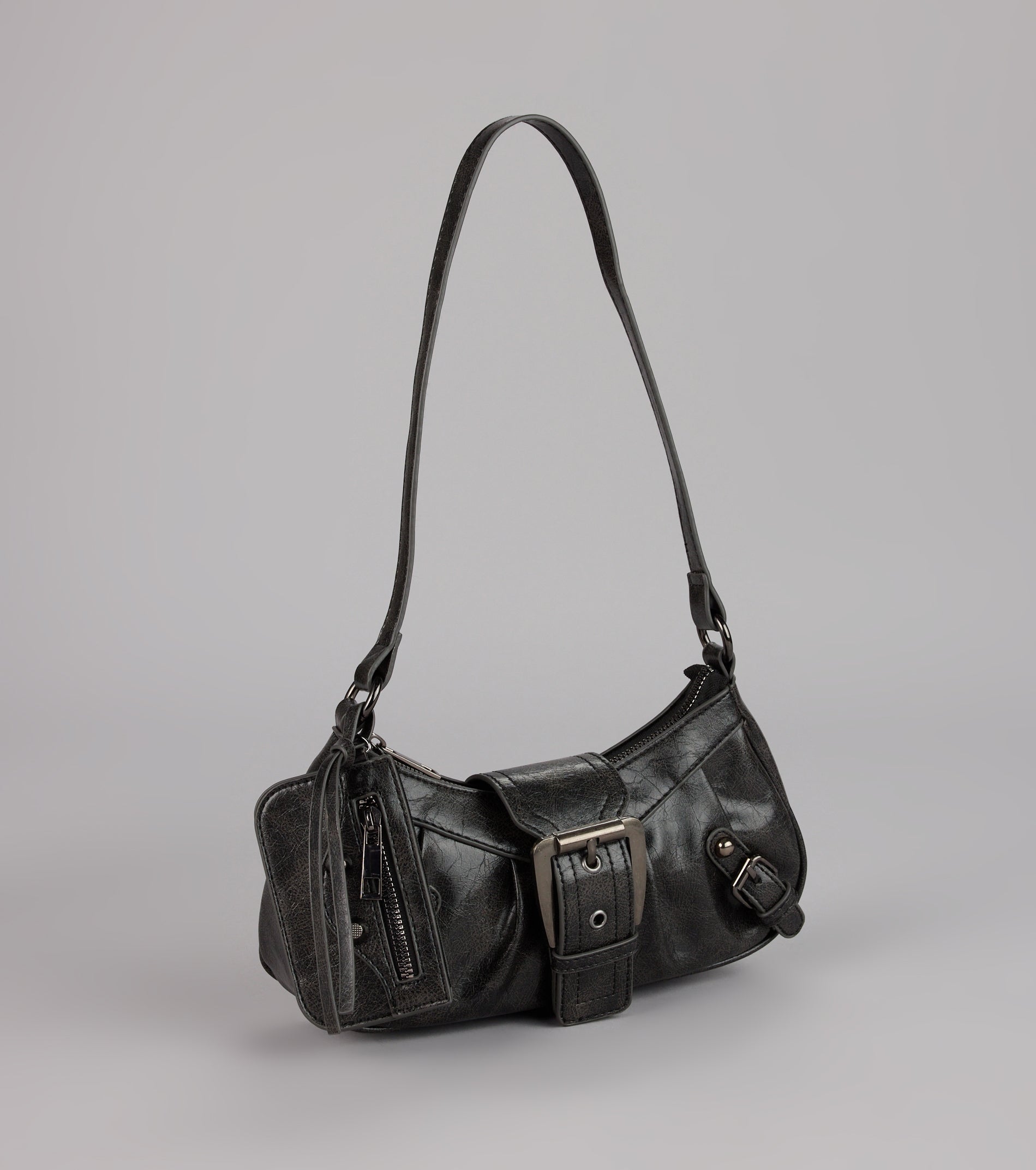 High Rating Buckle Strap Shoulder Bag