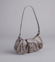 High Rating Buckle Strap Shoulder Bag