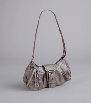 High Rating Buckle Strap Shoulder Bag