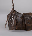 High Rating Buckle Strap Shoulder Bag