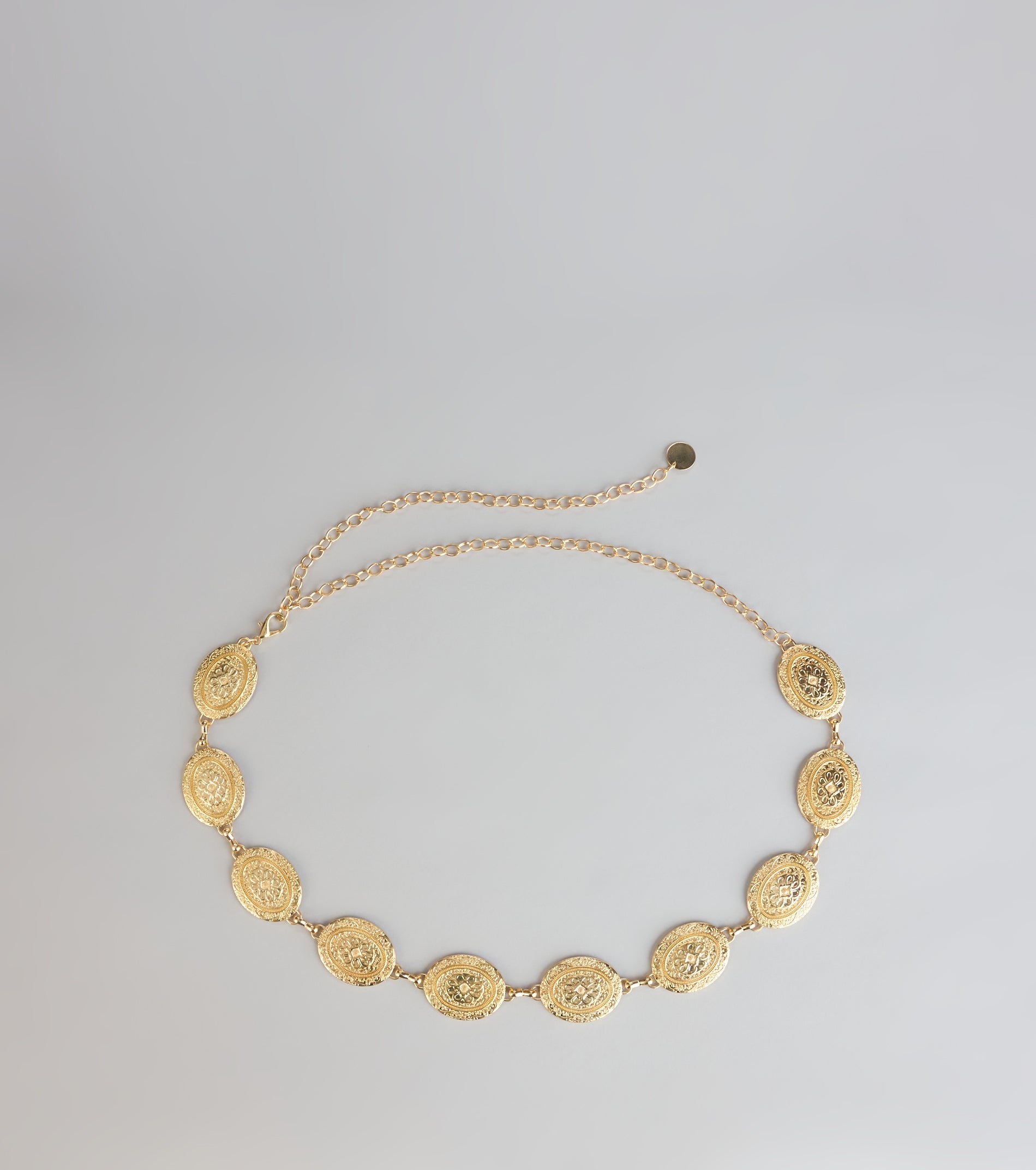 Golden Hour Muse Concho Chain Belt